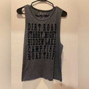 Tank top from buckle